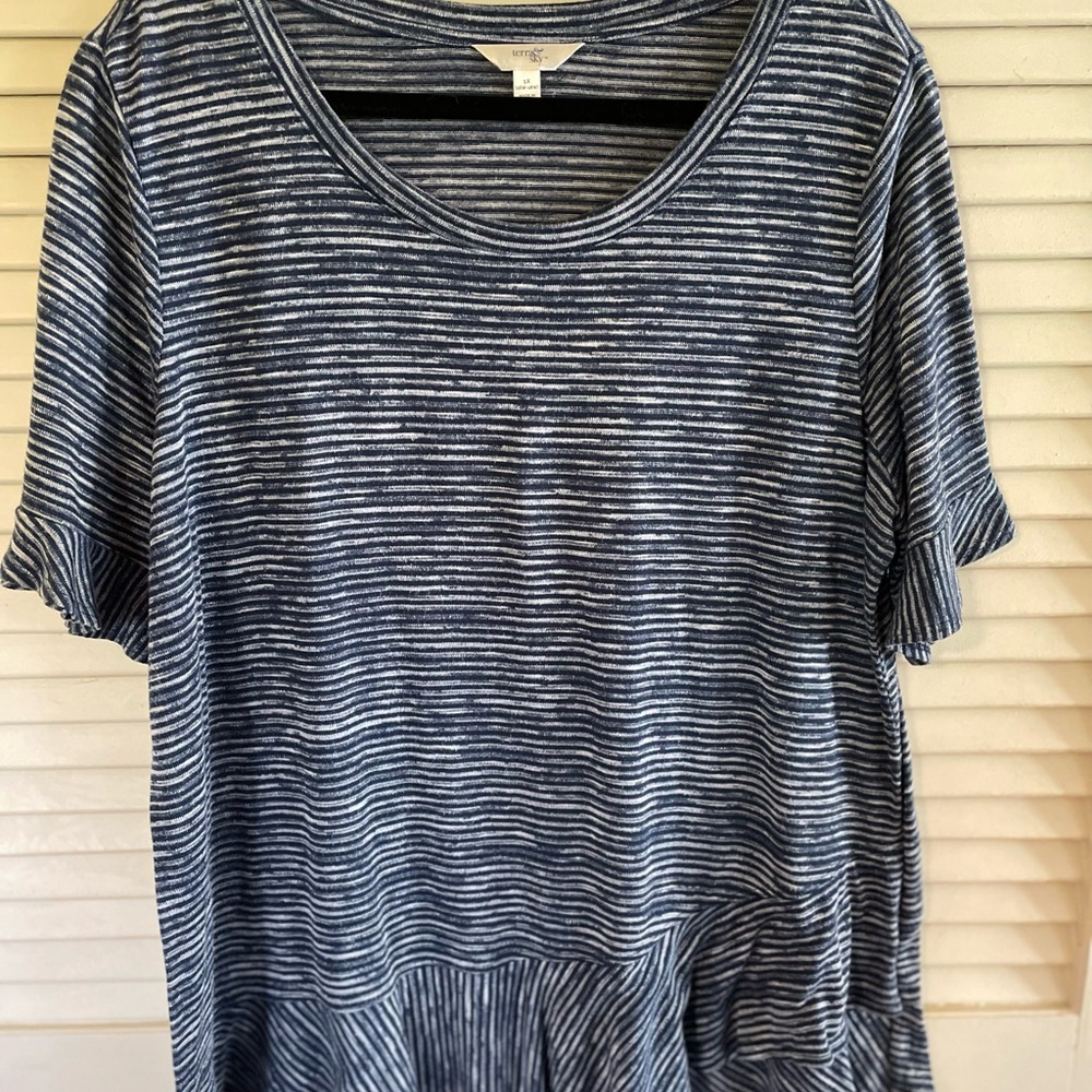 Terra & Sky striped top